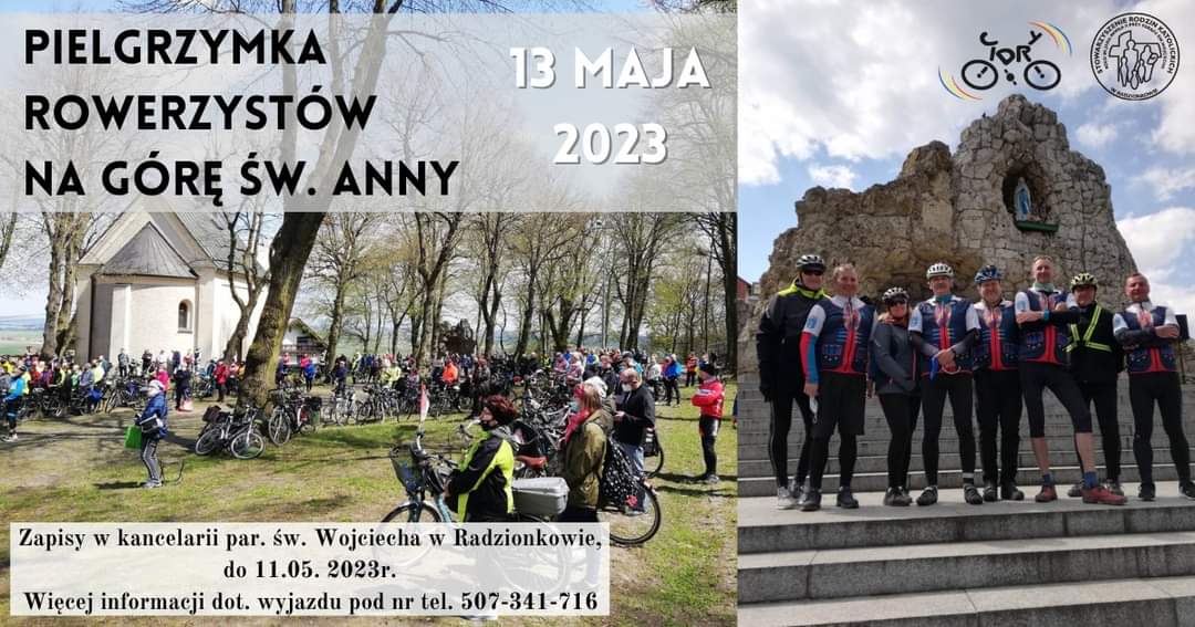 Pielgrzymka rowerowa na Annaberg