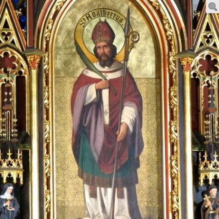 Św. Wojciech - obraz z ołtarza głównego
