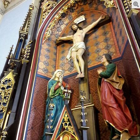 Ołtarz św. Krzyża (fot. J. Glanc)